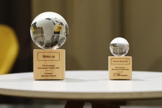 Wako remporte le prix du progrès économique et durable au Luxembourg