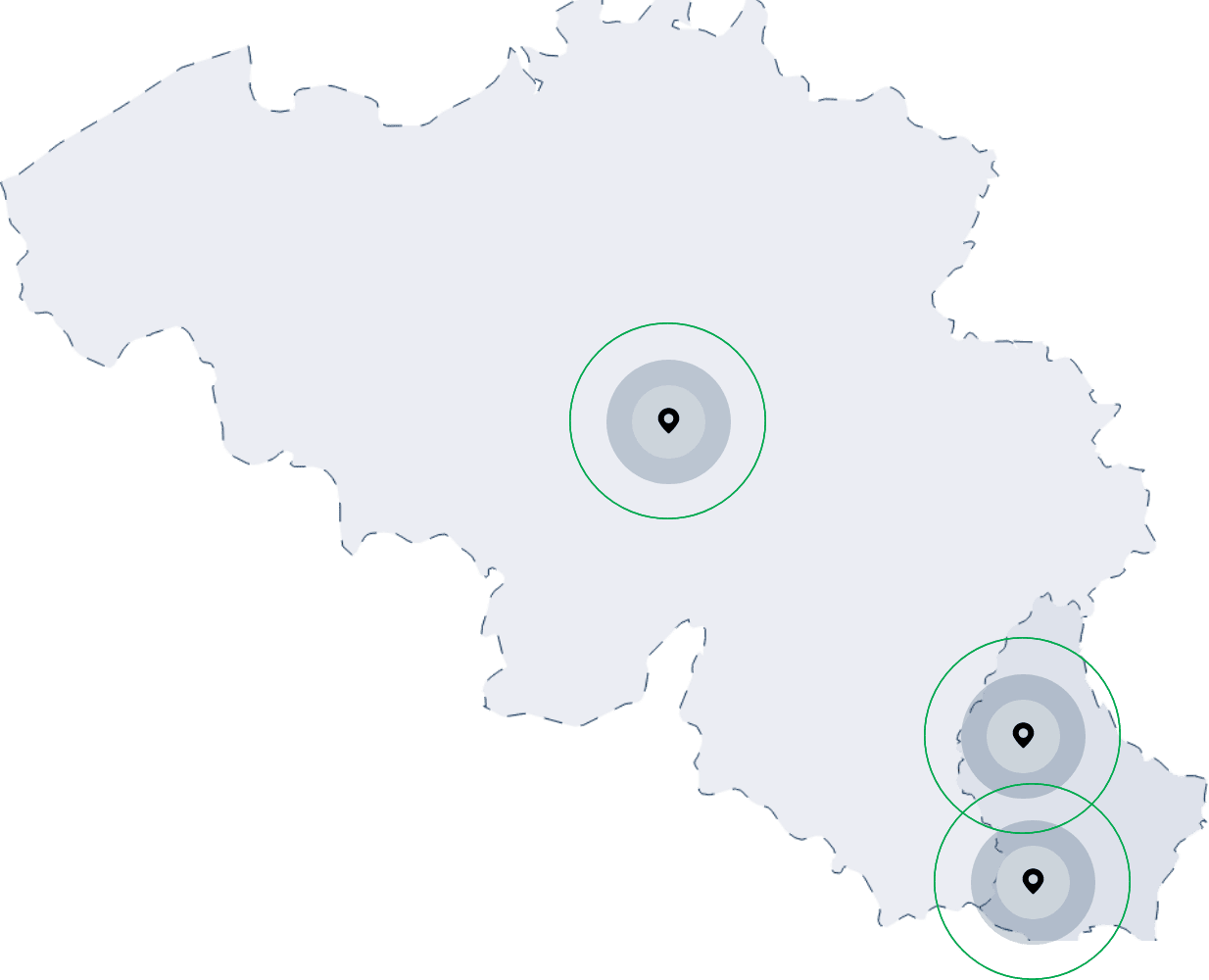 Nos usines sont situées uniquement en Belgique  & au Luxembourg